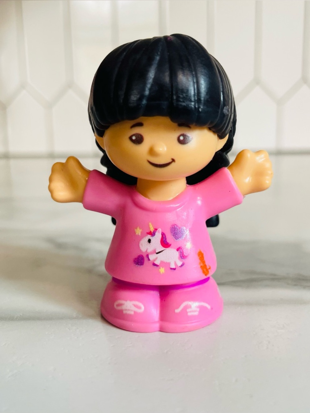 Fisher Price Little People Big Yellow School Bus Figure - Sonya Lee